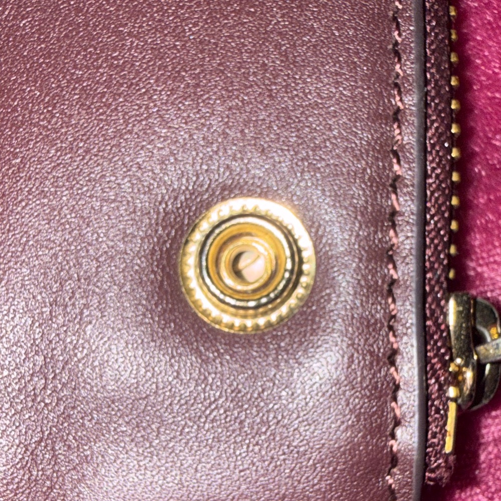 TrioFlap Crossbody Bag in Deep Plum - Picture 14 of 15
